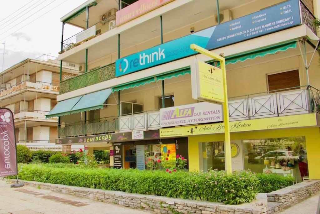 Glyfada Path Of Poets Apartman Athén Kültér fotó